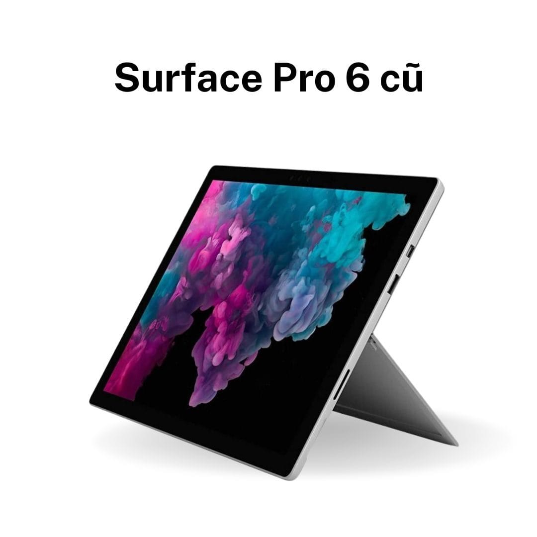 Surface Pro 6 mỏng nhẹ kèm phím