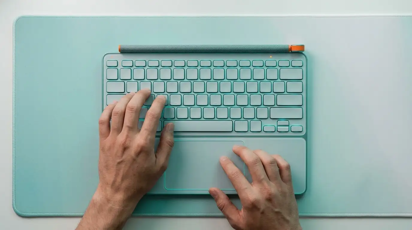Thao tác điều khiển chuột cảm ứng touchpad và phím tắt trên surface