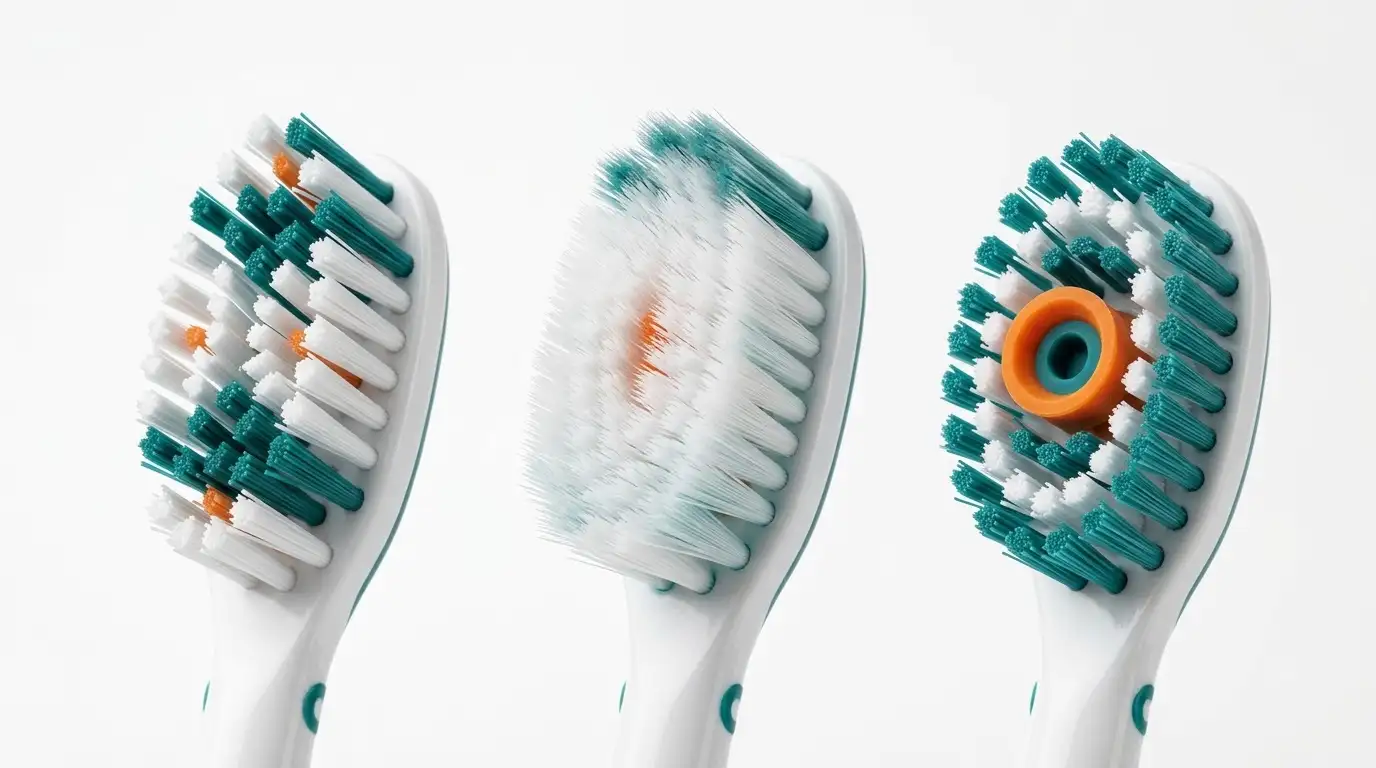 So sánh cấu tạo sợi lông đầu bàn chải điện sạch sâu và êm dịu