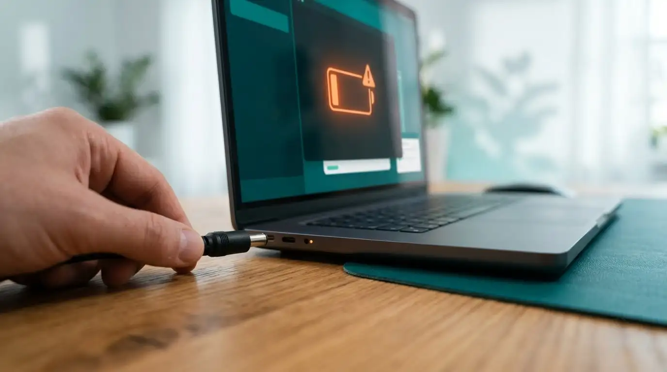 Sự cố laptop hp cắm sạc nhưng không vào pin hoặc sập nguồn