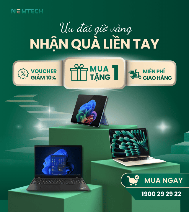 Khuyến mãi cực hời tại NewTechShop