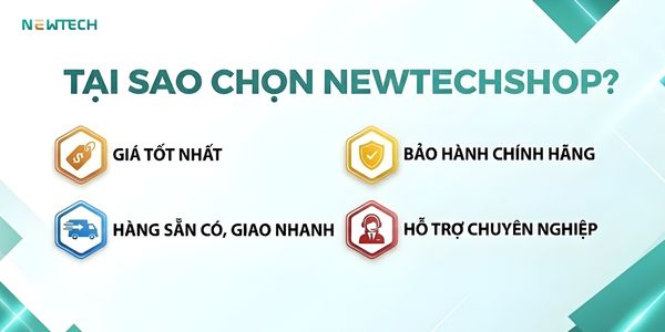 Tại sao nên chọn NewTechShop?
