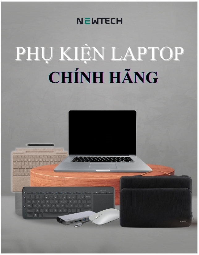 Mua phụ kiện laptop chính hãng tại NewTech