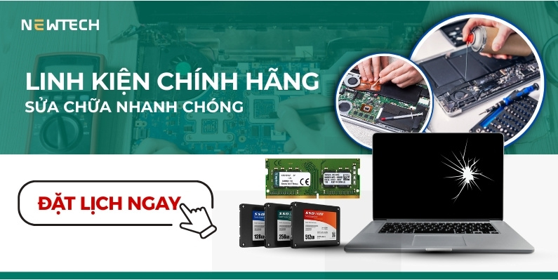Chăm sóc laptop tại NewTechShop