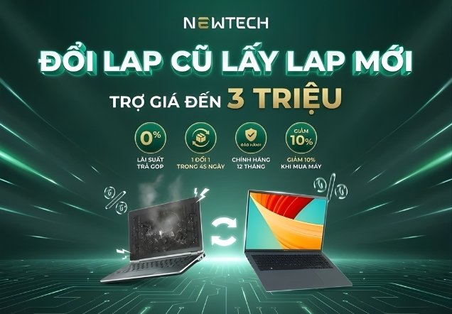 Thu cũ đổi mới tại NewTechShop
