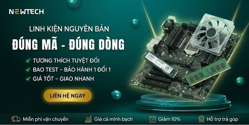 Laptop chính hãng tại NewTechShop