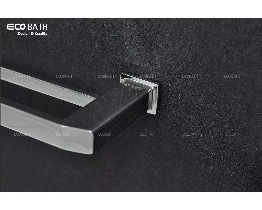 Vắt khăn đơn EcoBath EC215-08 màu inox bóng