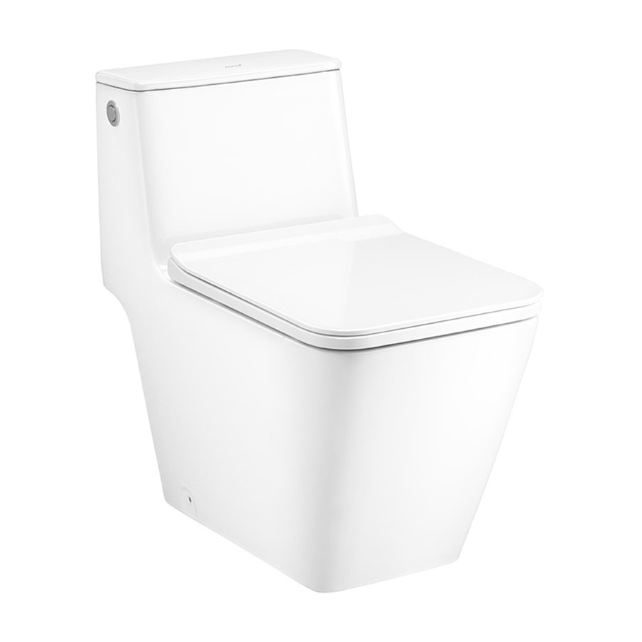 Bồn cầu 1 khối COTTO C103257 nắp êm dòng Simply Modish