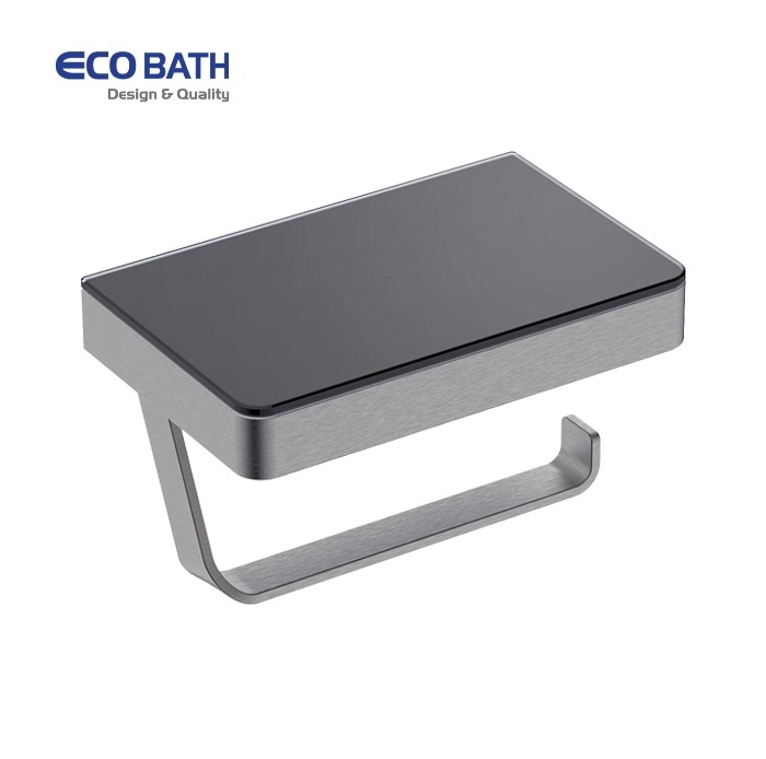 Lô giấy vệ sinh EcoBath EC3070BUB màu Bush Gun Grey+Black