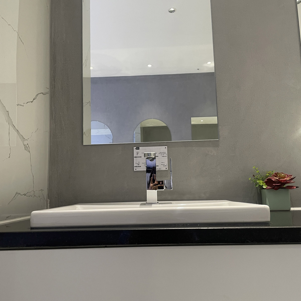 Chậu rửa mặt lavabo bán âm Eurocube GROHE 39311000