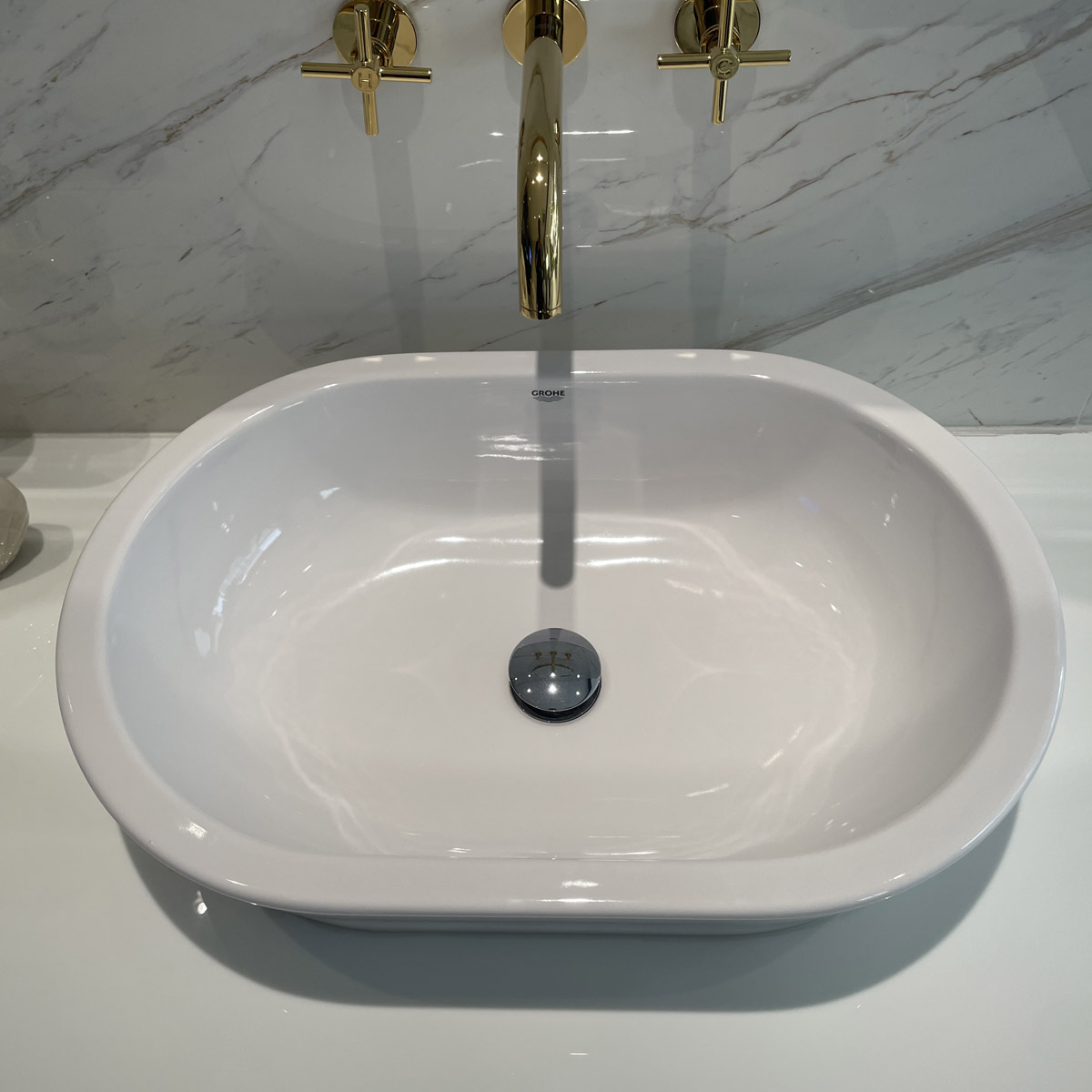 Chậu lavabo đặt bàn Eurocosmo GROHE 39122001