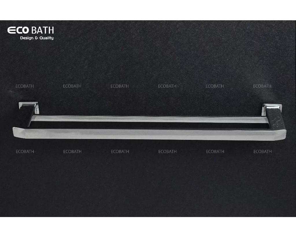 Vắt khăn đơn EcoBath EC215-08 màu inox bóng