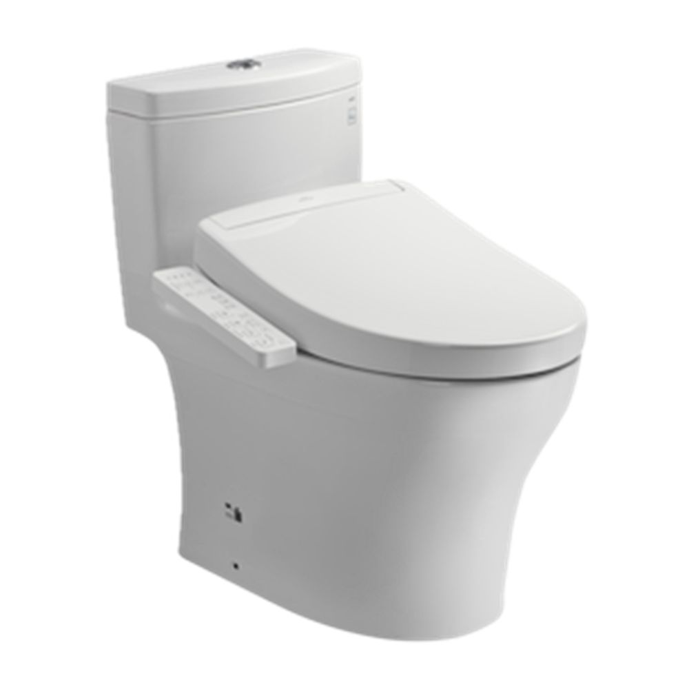 Bồn cầu TOTO MS889CDRW24 1 khối nắp điện tử Washlet S2 TCF33461GAA giấu dây