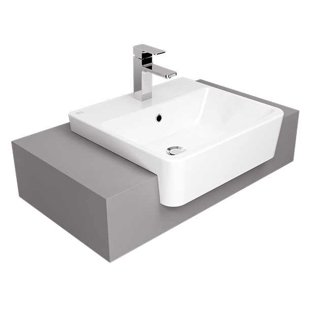Chậu rửa mặt lavabo bán âm American Standard WP-F519 (WPF519)