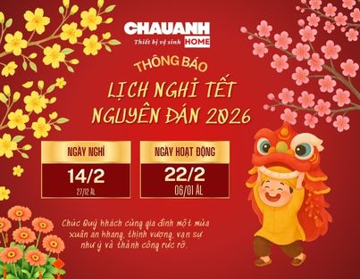 Thông báo nghỉ Tết