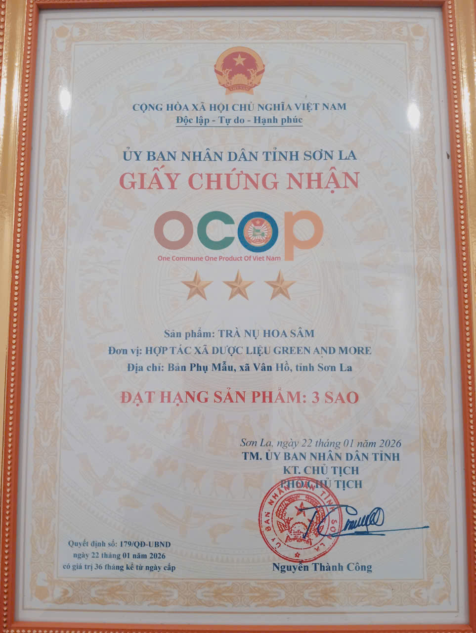 Dự án sản xuất sản phẩm dược liệu sạch theo quy trình chuẩn