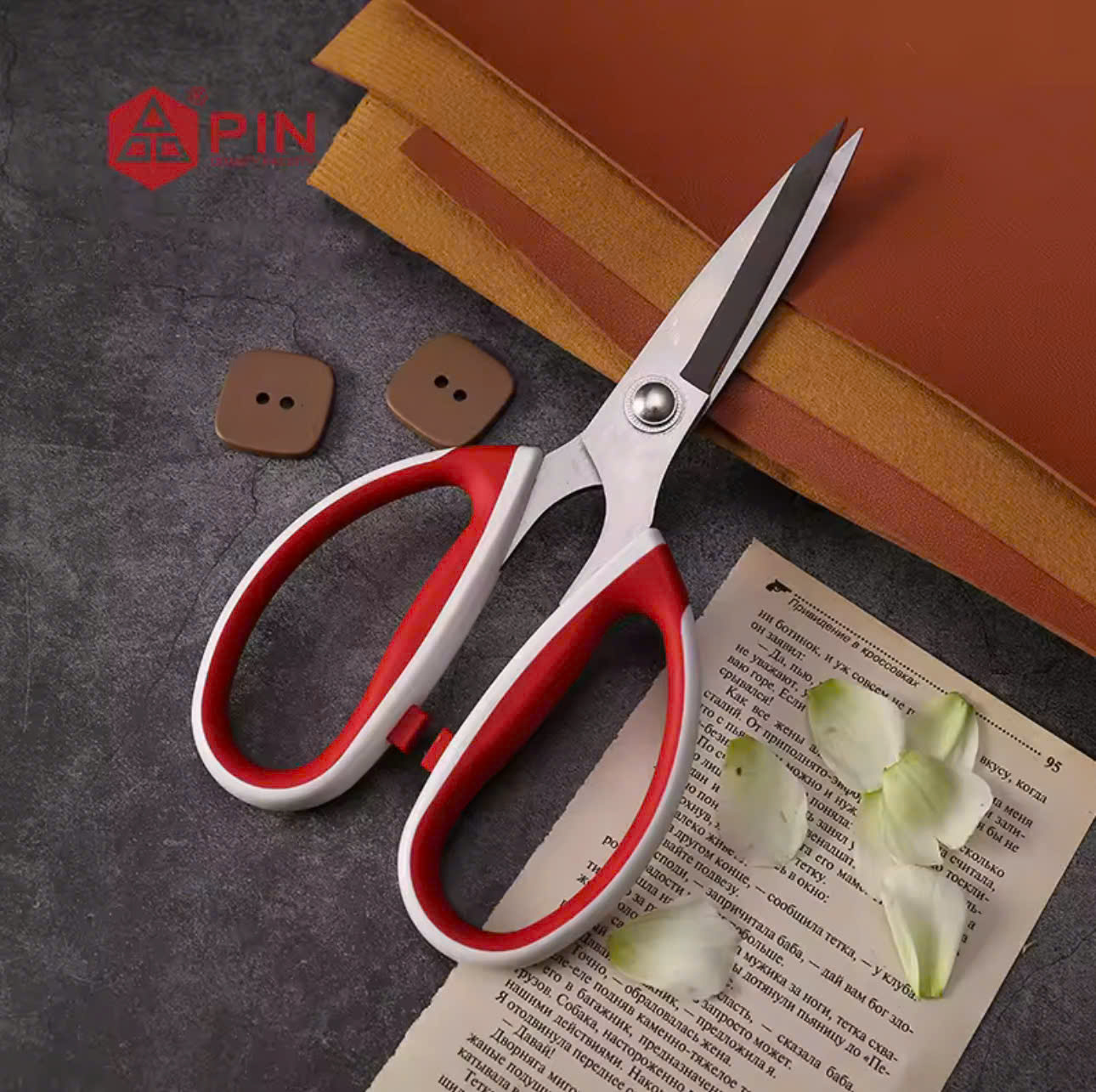 Kéo cắt vải, kéo bổ túi PIN 4093