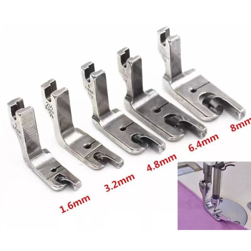 Chân vịt cuốn biên, cuốn gấu máy may 1 kim