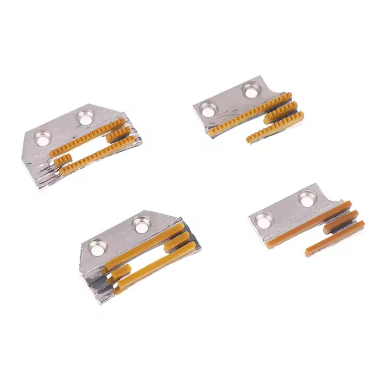 Răng cưa 3 cầu, 4 cầu phủ nhựa máy 1 kim