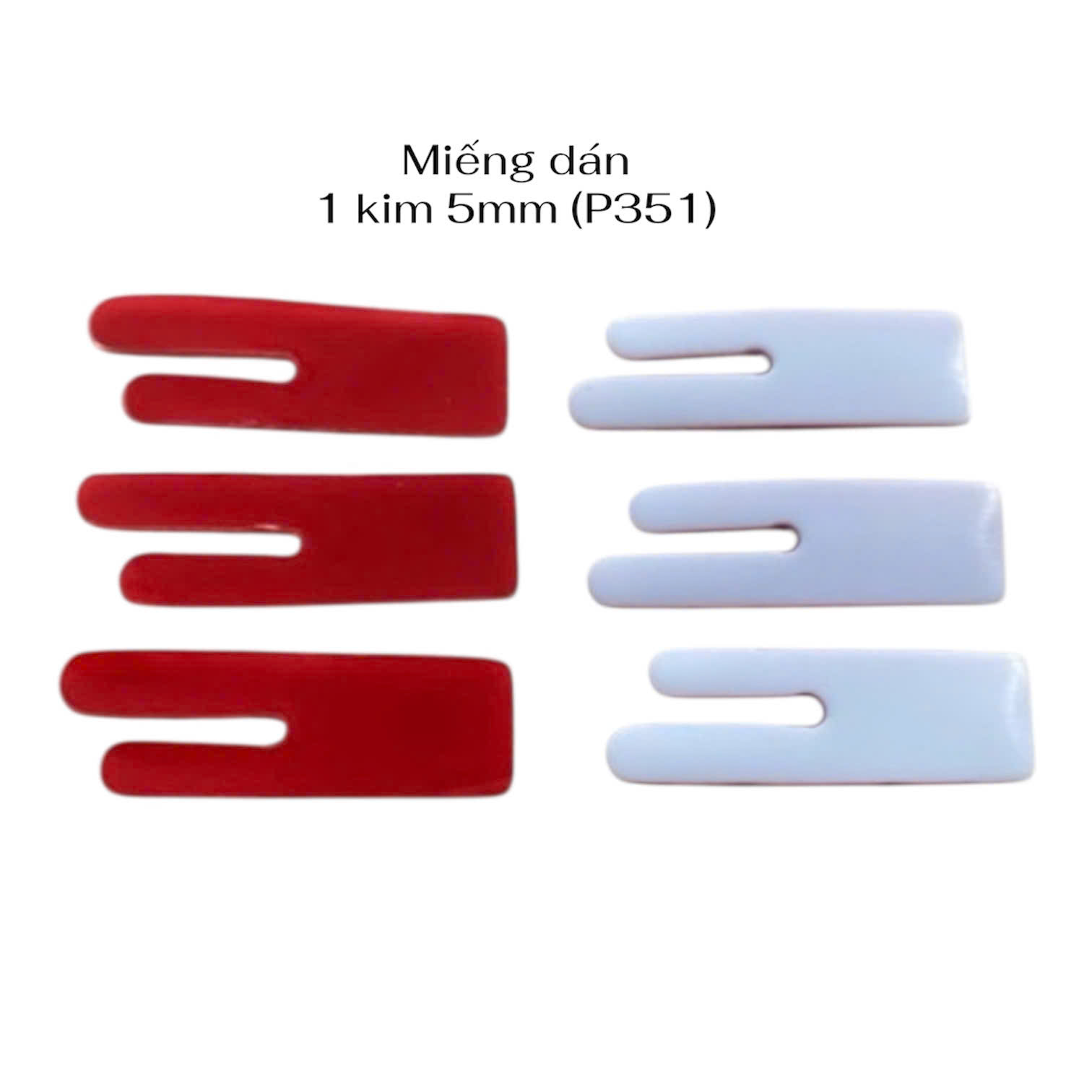 Miếng dán sẵn keo 3M chân vịt 1 kim 5 ly