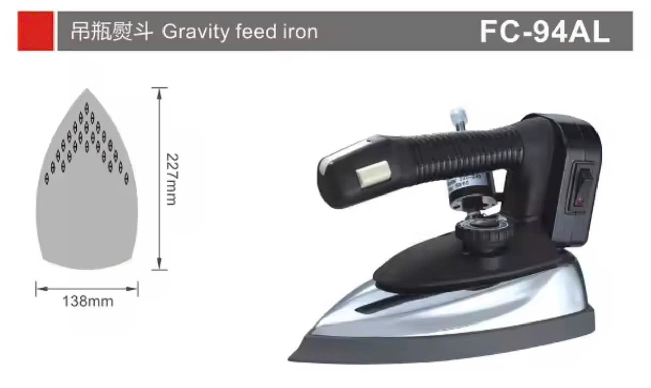 Bàn ủi, bàn là hơi bình treo 94A Silver