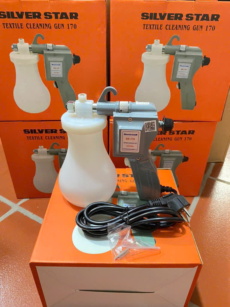 Súng bắn tẩy vết bẩn trên vải SS-170 Silver Star