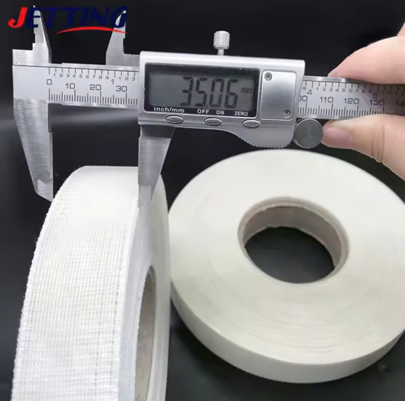 Dây viền lưới, tấm cạp hỗ trợ cuốn lai, may viền bản 3cmx44m Korea