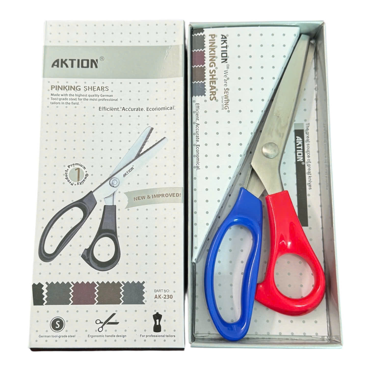 Kéo răng cưa TC-230 AKTION