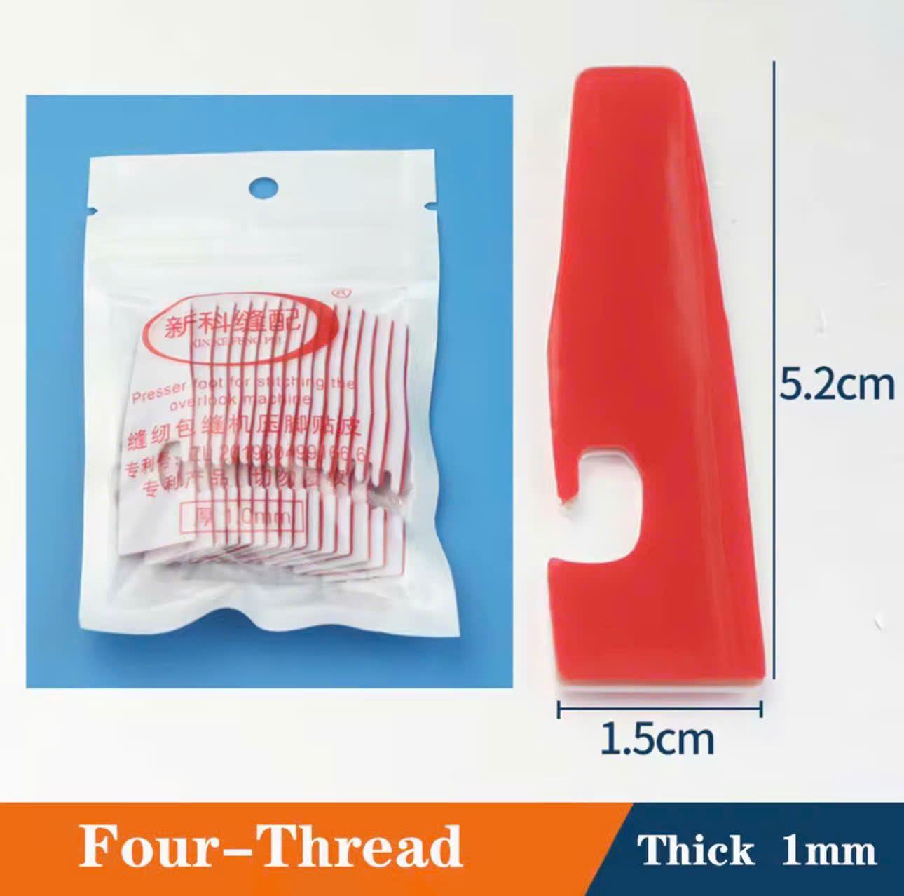 Nhựa dán đế chân vịt 4 chỉ sẵn keo 3M