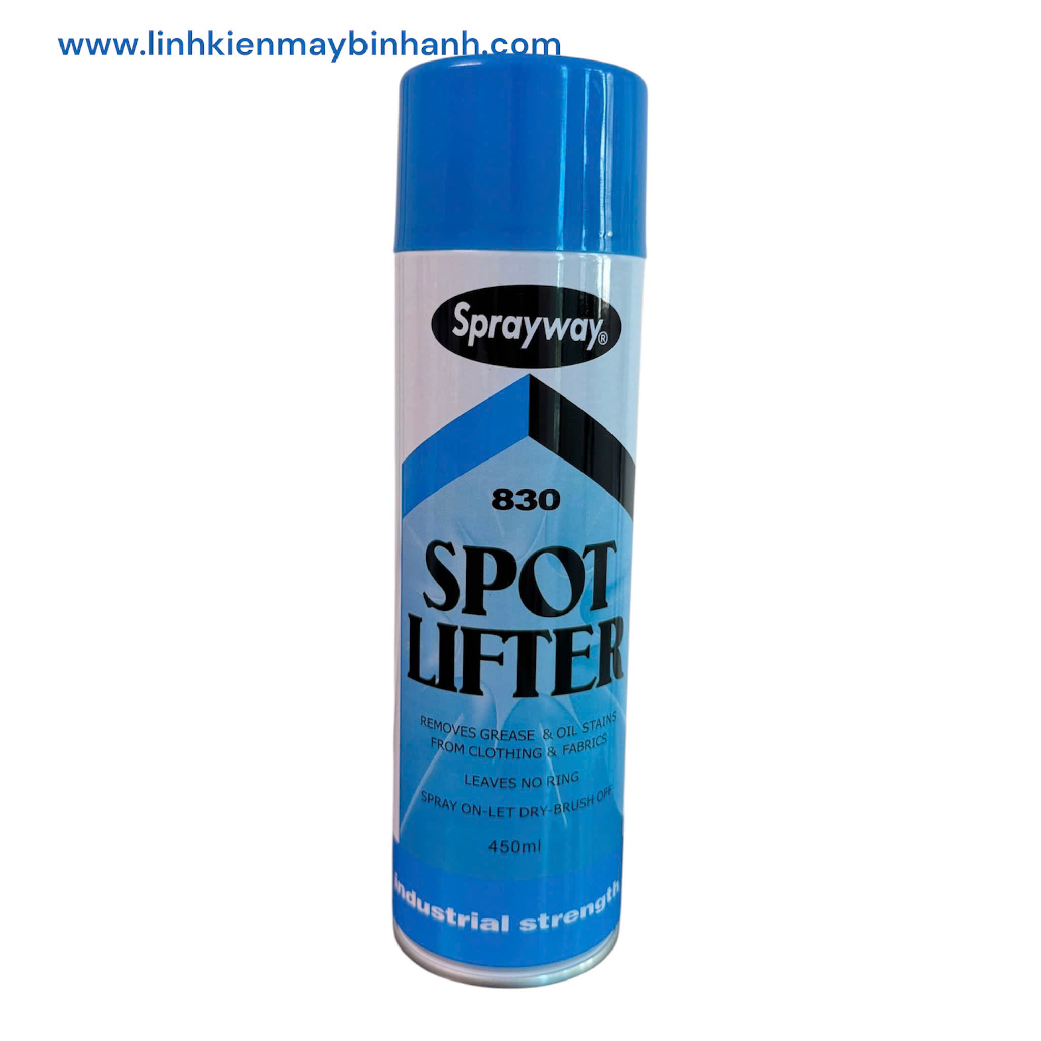 Tẩy dầu mỡ trên vải Sparayway 830 Singapo