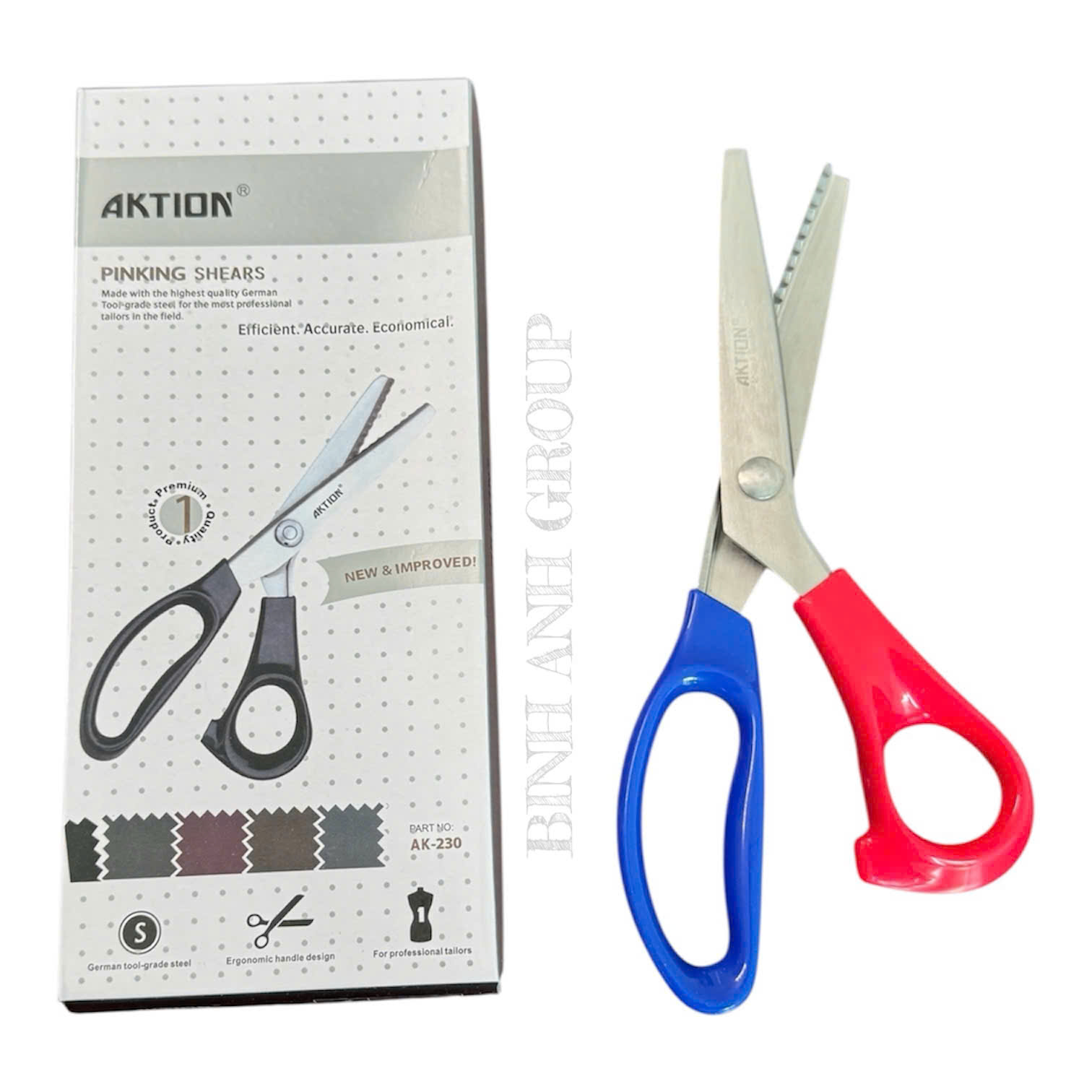 Kéo răng cưa TC-230 AKTION