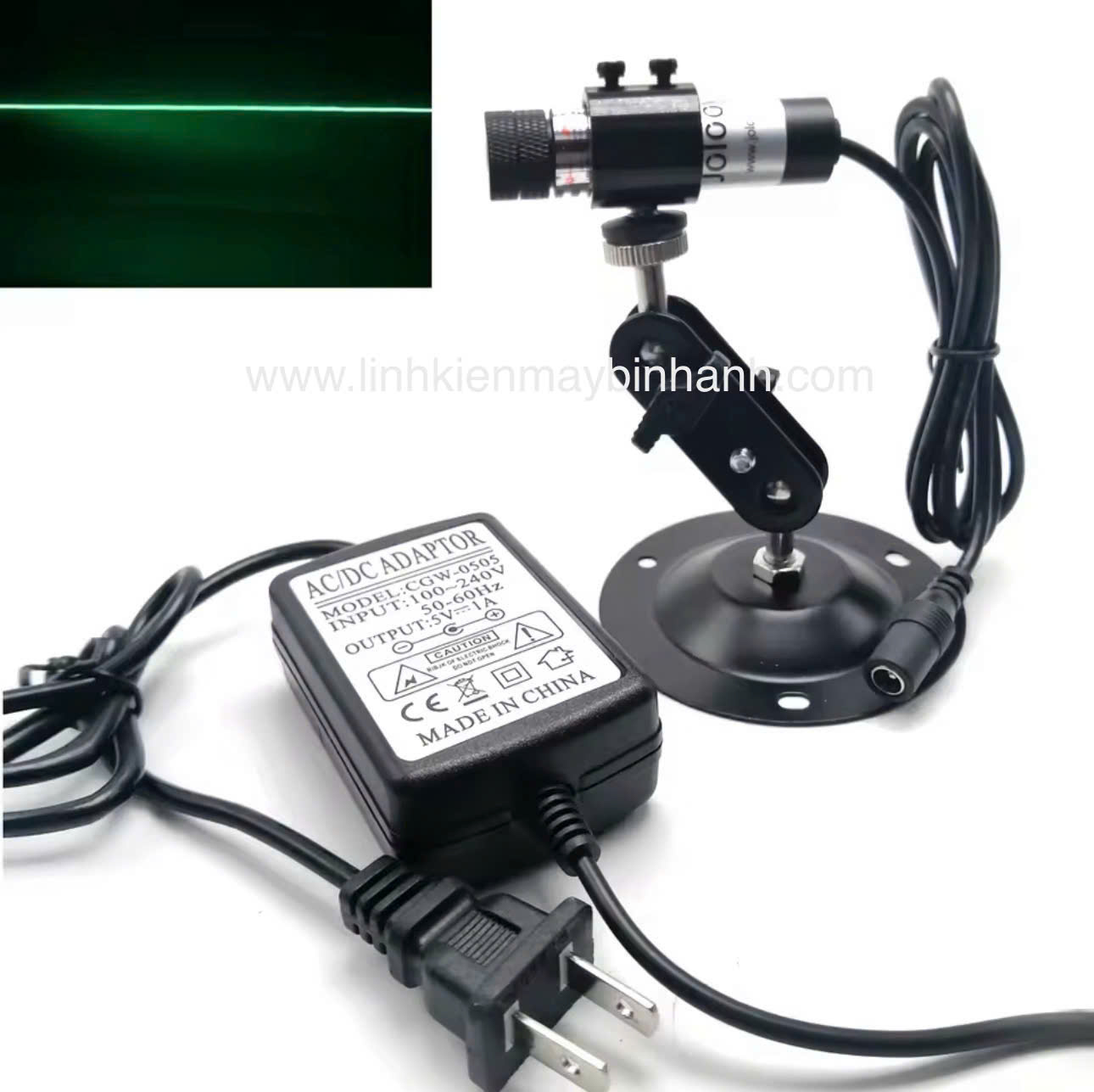 Đèn laser lấy dấu vải, đồ gỗ, CNC ... đèn dấu + -