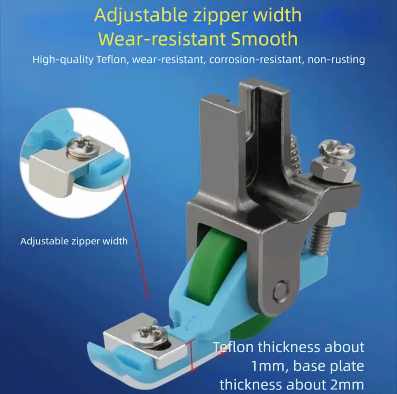 Chân vịt tra dây khóa bánh xe chống nhăn T36LN