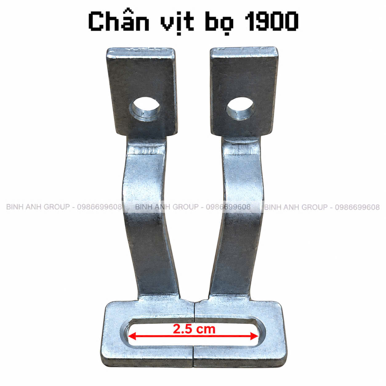 Chân vịt bọ 1900 cỡ 2cm , 2.5cm, 3.0cm, 4.0cm