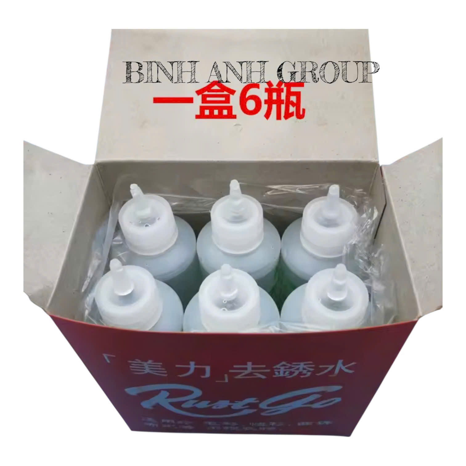 Dung dịch tẩy gỉ sắt trên vải Rustgo