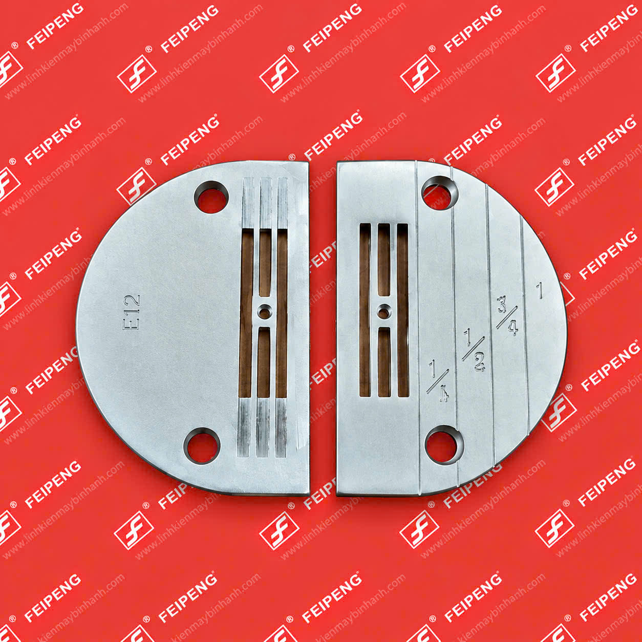 Mặt nguyệt máy 1 kim 4 cầu E12