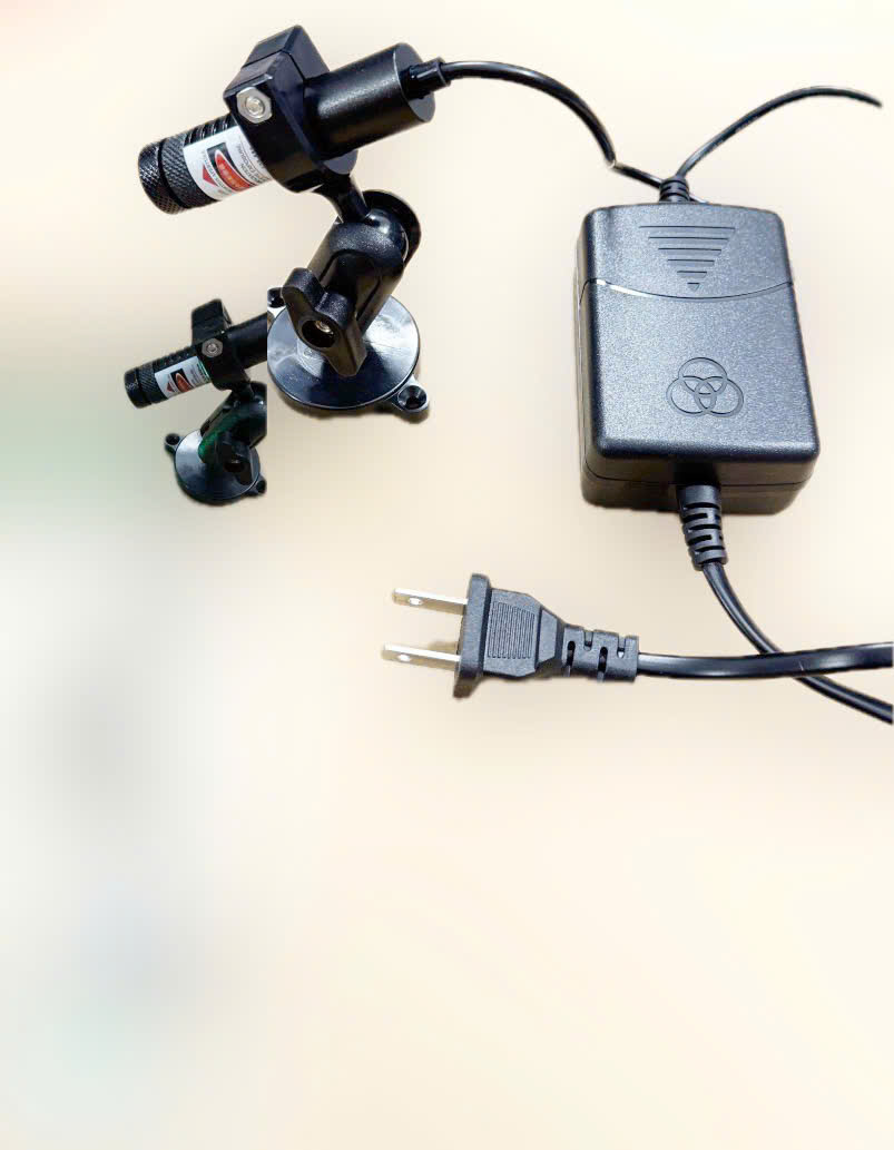 Đèn laser lấy dấu vải, đồ gỗ, CNC ... đèn dấu + -