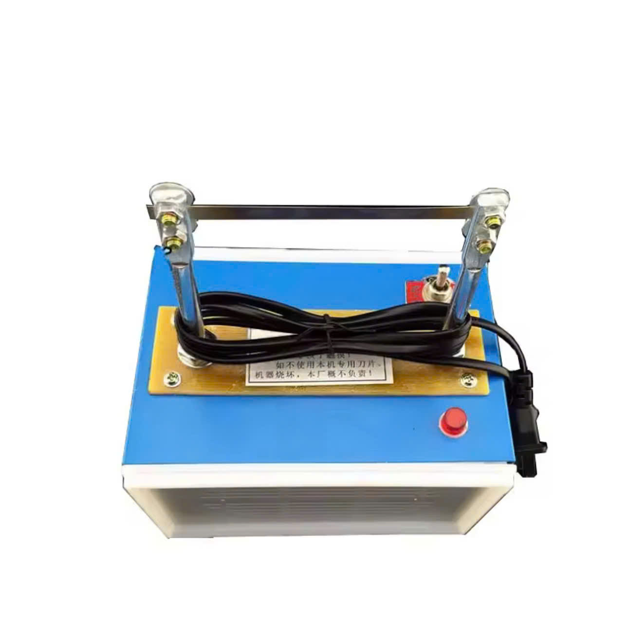 Máy cắt tem , cắt dây đai nhiệt 11cm