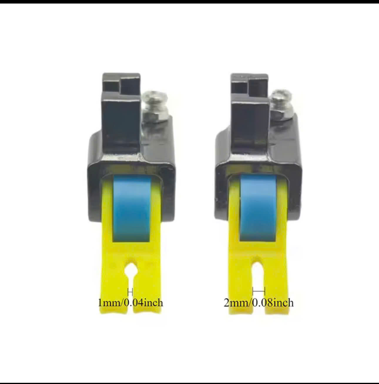 Chân vịt nhựa bánh xe chống nhăn 1 kim T351 5ly