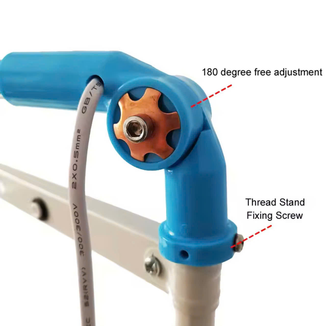 Đèn led cọc chỉ, đèn cọc vắt sổ