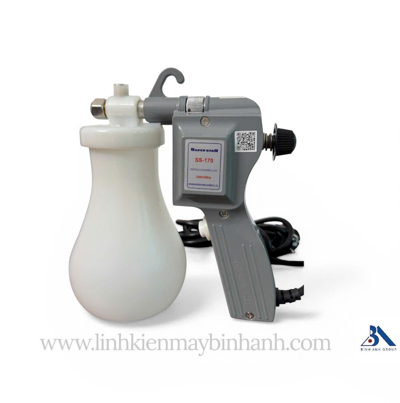 Súng bắn tẩy vết bẩn trên vải SS-170 Silver Star