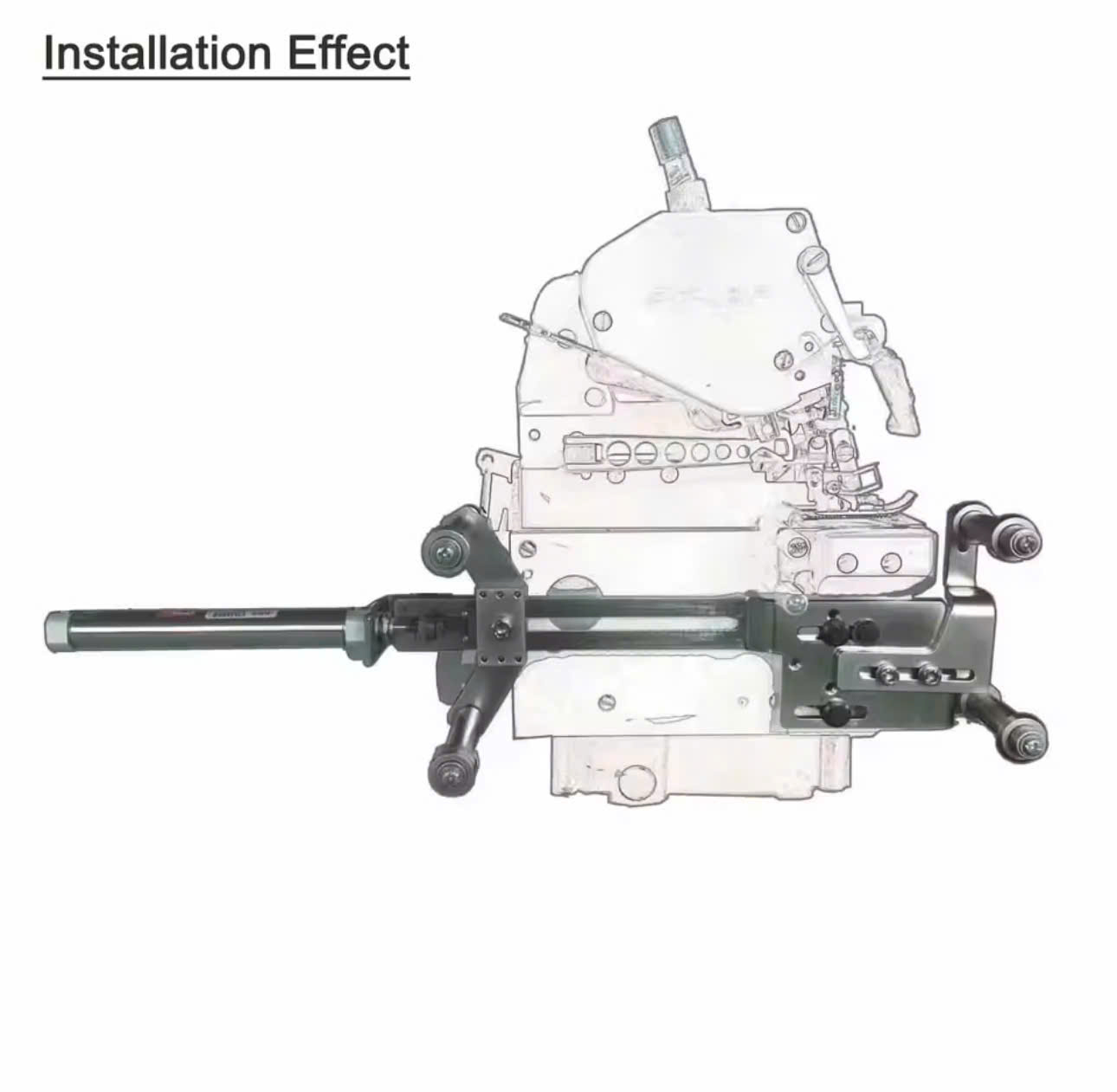 Bộ căng chun vắt sổ cổ nhỏ EX