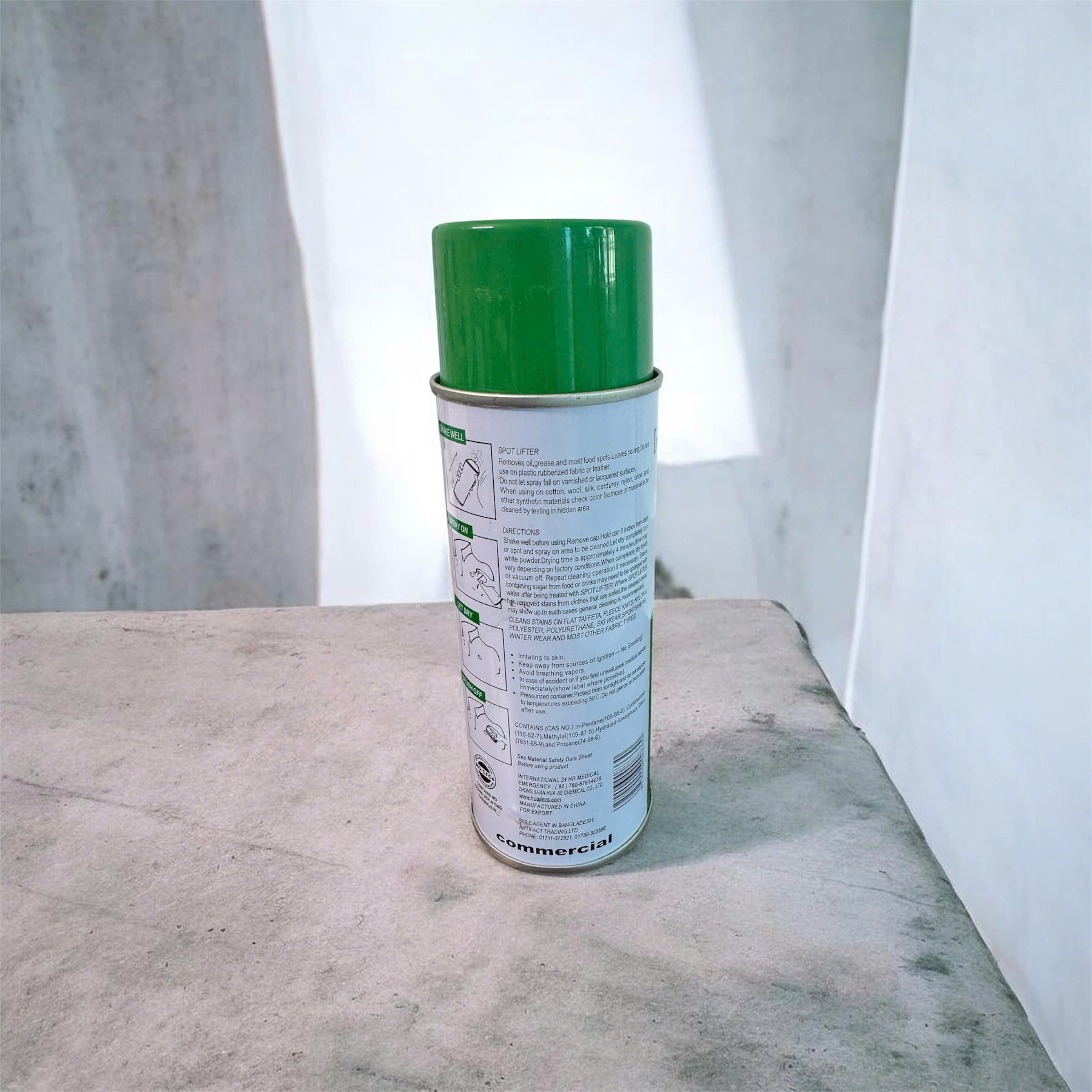 Tẩy dầu, tẩy ố trên vải JJW-833