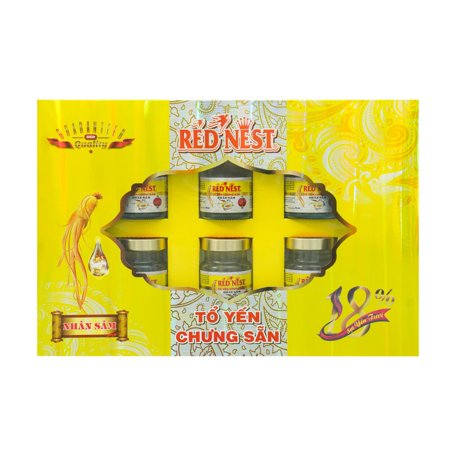 Nước Yến Sào Premium Nhân Sâm