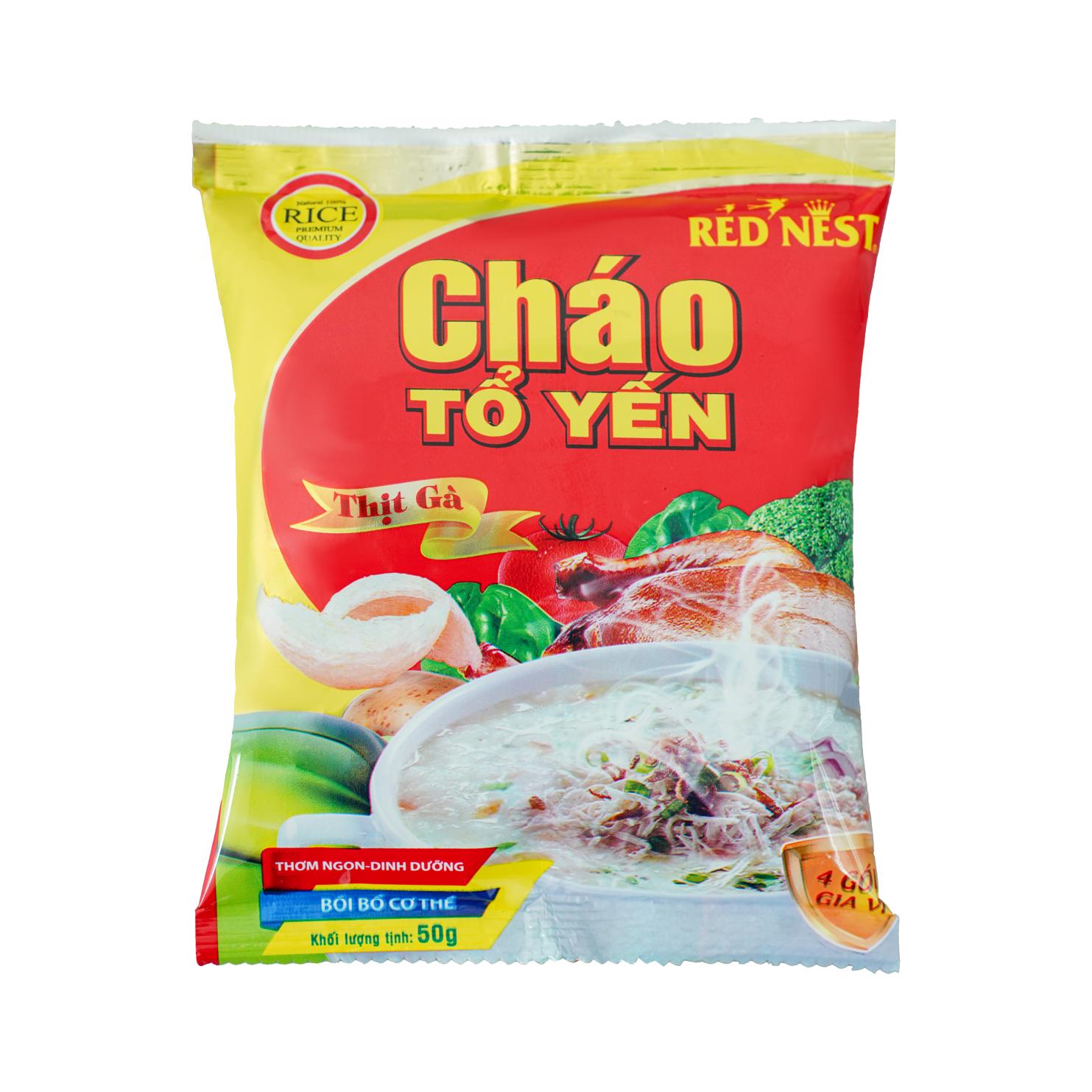 Cháo Tổ Yến Thịt Gà 50g