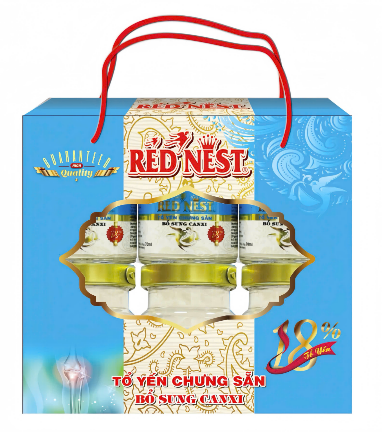 Nước Yến Sào Premium Canxi - Xách 6