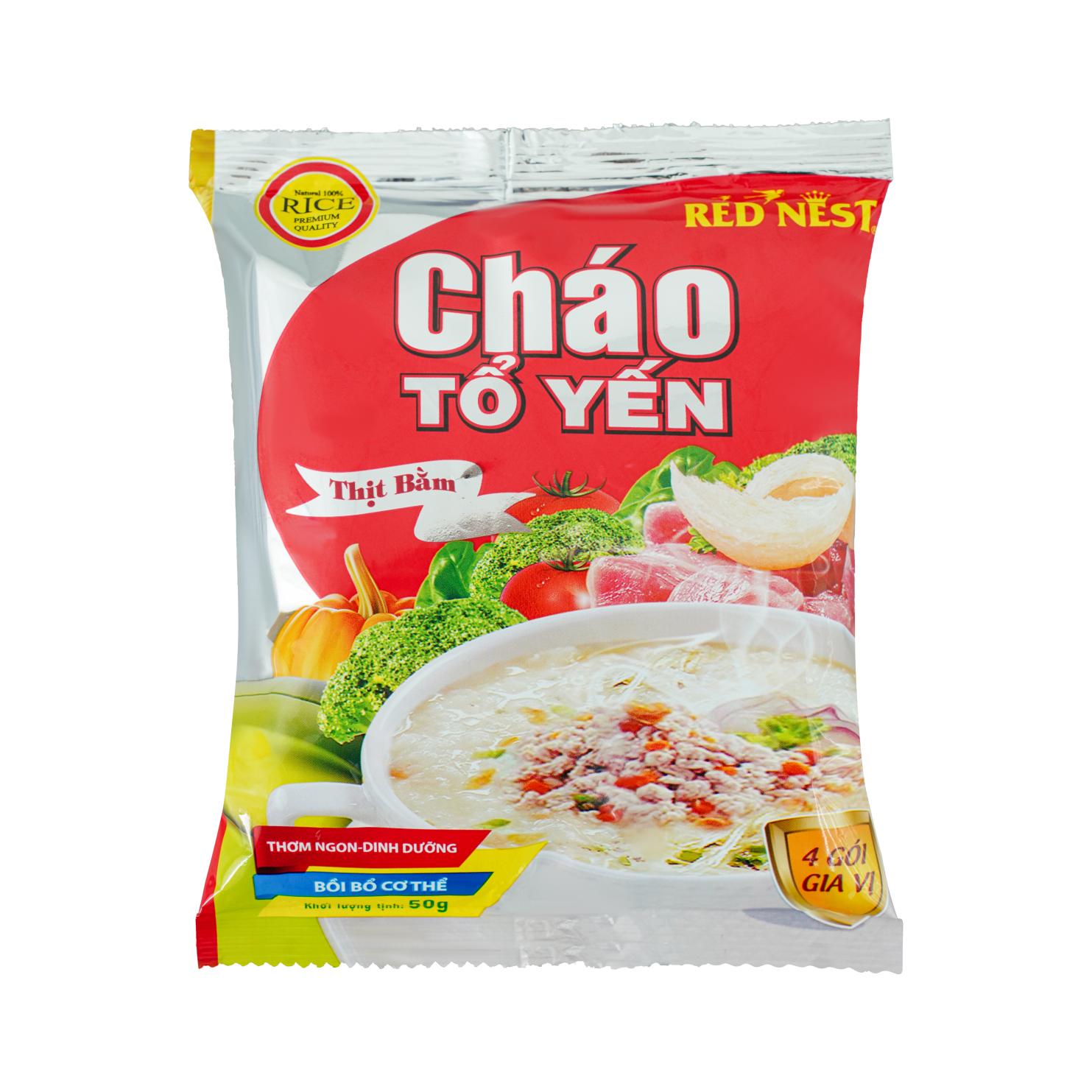 Cháo Tổ Yến Thịt Bằm 50g