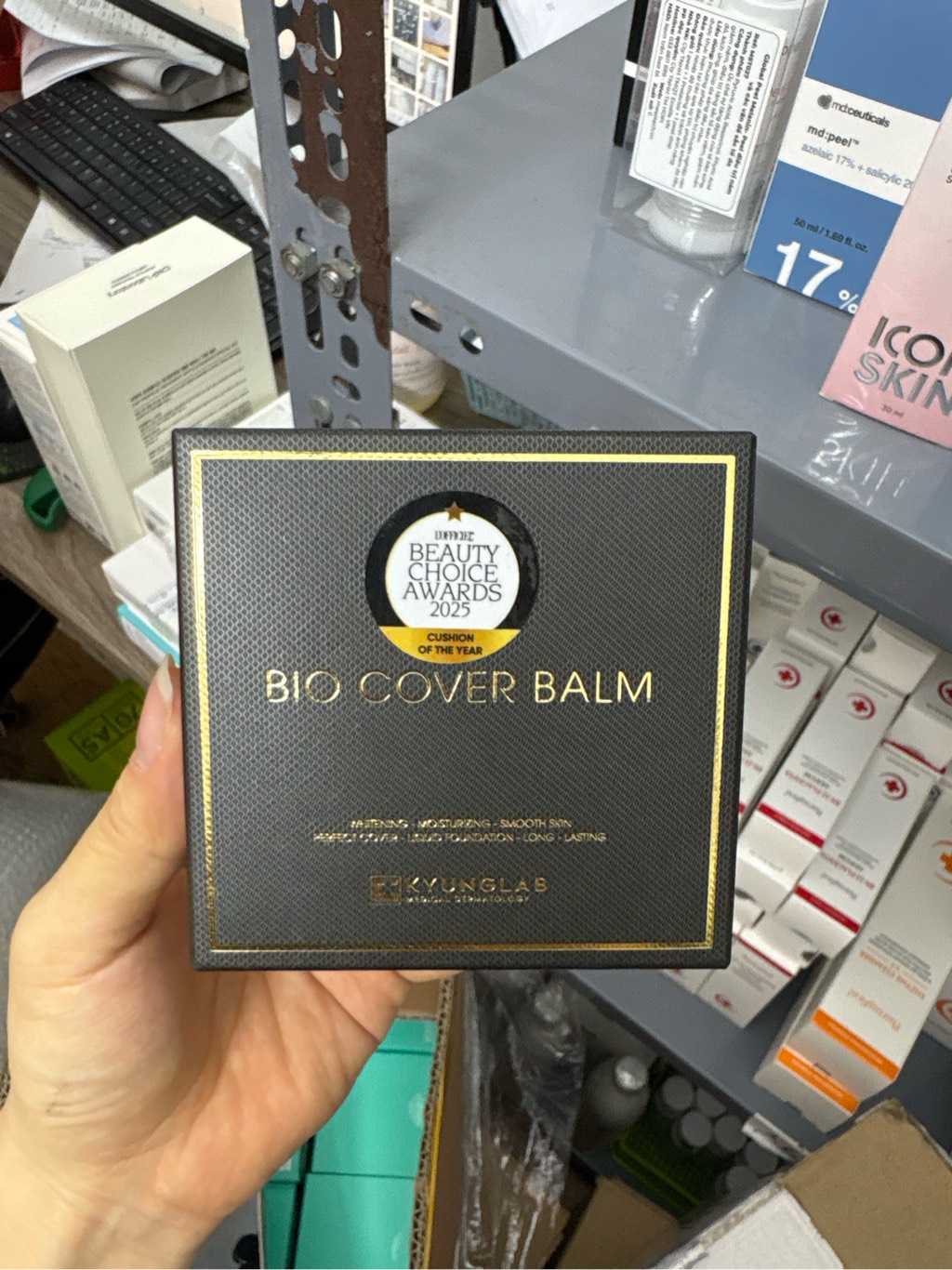 Kyunglab Bio Cover Balm 21 Cushion Tông Thường 15g (Cty)