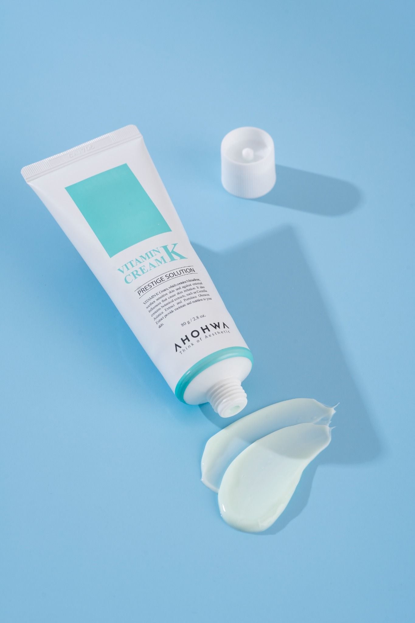 (Tuýp Mini) AHOHWA Kem Dưỡng Vitamin K 12G-Xanh Biển (Cty)