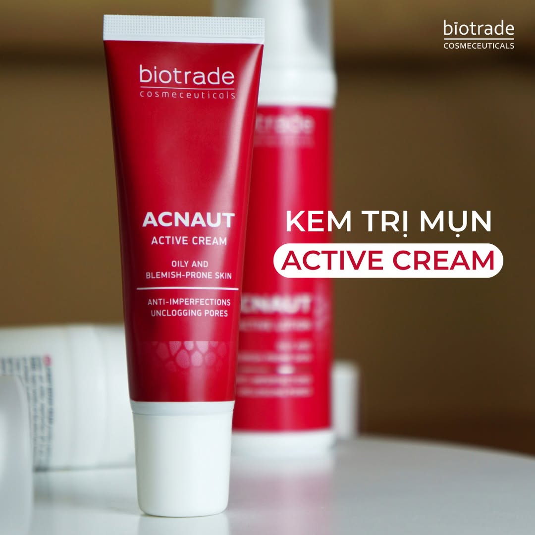 Biotrade Kem Mụn Acnaut Active Cream 15Ml (Cty)